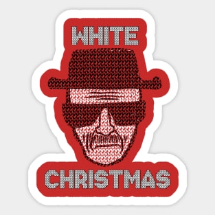 A Very (Walter) White Christmas Sticker